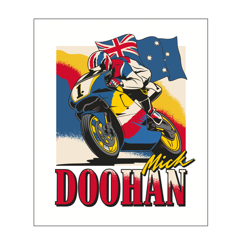Doohan Vintage Bumper Sticker